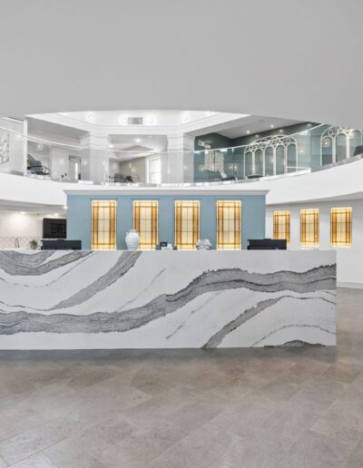 Hospitality Lobby And Reception Area